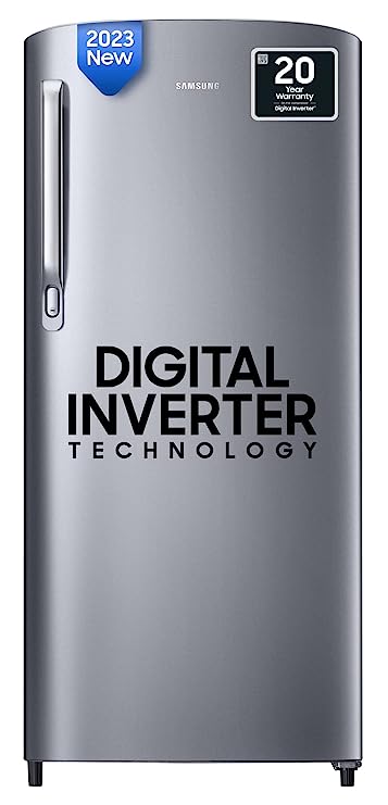 Samsung 183 L 2 Star Digital Inverter Direct Cool Single Door Refrigerator (RR20C2412GS/NL, Gray Silver, 2023 Model)(OPEN BOX) Samsung 183 L 2 Star Digital Inverter Direct Cool Single Door Refrigerator (RR20C2412GS/NL, Gray Silver, 2023 Model)(OPEN BOX)